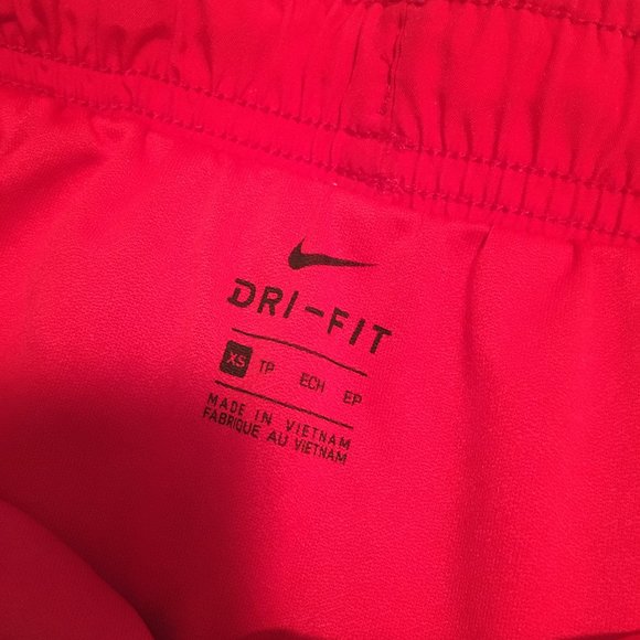 Red Dri-fit Nike running shorts - Picture 2 of 2